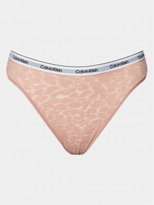 Chiloți tanga Calvin Klein Underwear roz