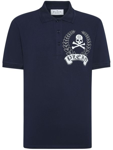 Poloshirt Philipp Plein blå