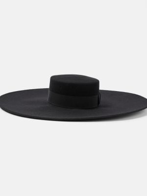 Sombrero de lana Nina Ricci negro
