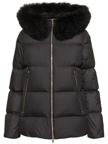 Dunjacka i nylon Moncler svart