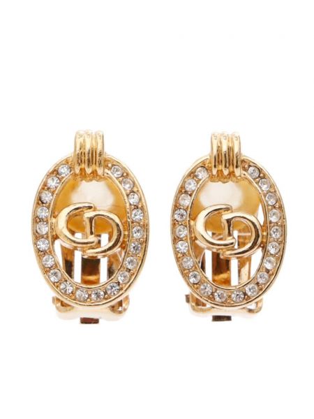 Ohrring Christian Dior Pre-owned gold