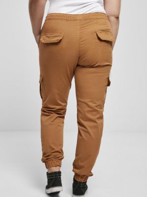 Pantaloni cu buzunare Urban Classics maro