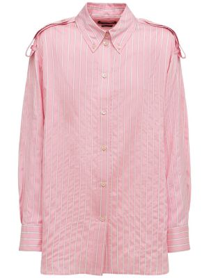 Pruhovaná hedvábná košile Isabel Marant