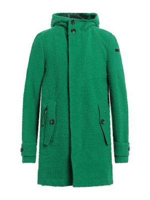Cappotto di lana Rrd verde