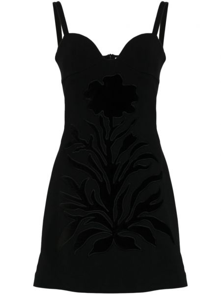 Robe droite Elie Saab noir