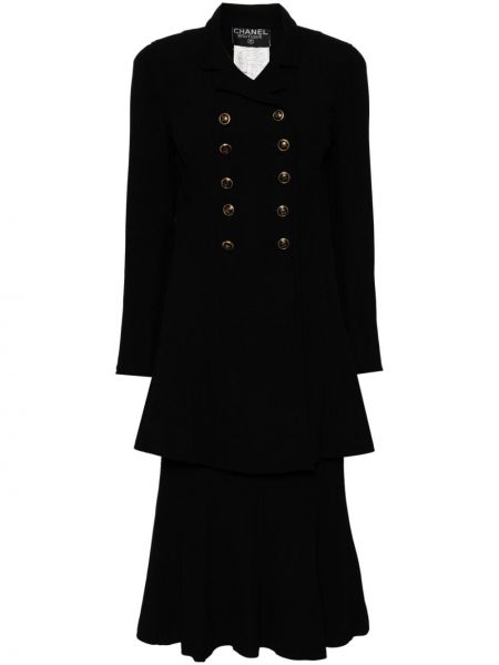 Μάλλινη φούστα Chanel Pre-owned Μαύρο