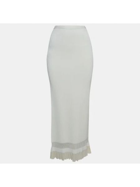 Falda de malla Alaïa Pre-owned blanco