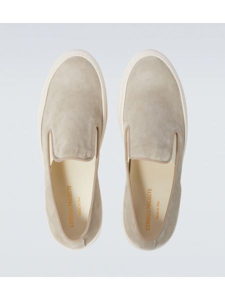Sneakers σουέντ slip-on Common Projects γκρι
