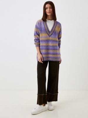 Пуловер Tom Tailor фиолетовый