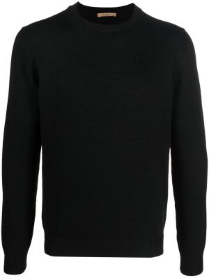 Vlnený sveter Nuur čierna