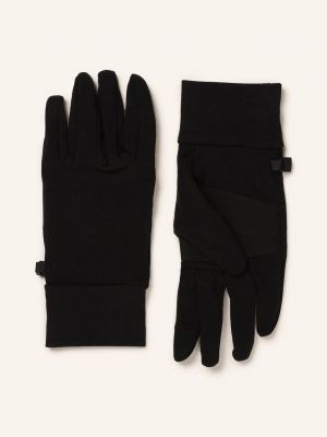 Rękawiczki z wełny merino Icebreaker czarne