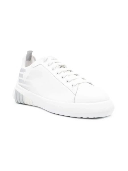 Sneakersy Emporio Armani białe