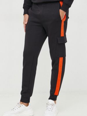 Calvin Klein Jeans melegítőnadrág fekete, férfi, nyomott mintás