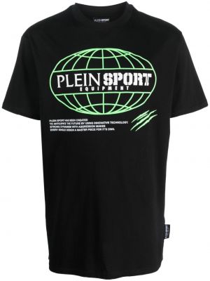 Športové tričko Plein Sport čierna