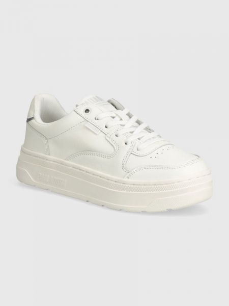 Sneakersy skórzane Palladium białe