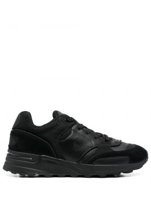 Sneakers με σχέδιο με σχέδιο Polo Ralph Lauren μαύρο
