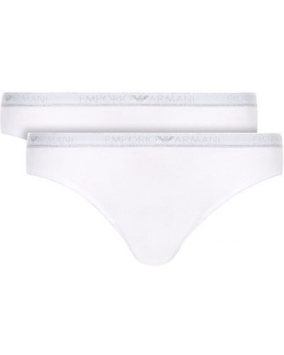 Pantaloni culotte Emporio Armani Underwear bianco