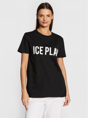 Majica bootcut Ice Play crna