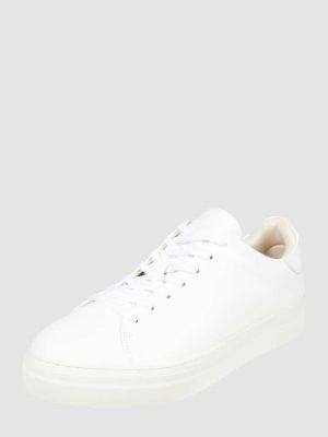 Sneakersy w jednolitym kolorze Selected Homme białe