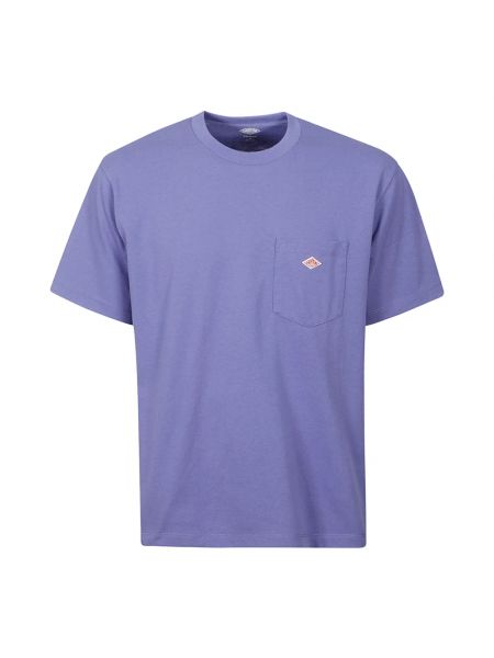 T-shirt mit kurzen ärmeln mit taschen Danton lila