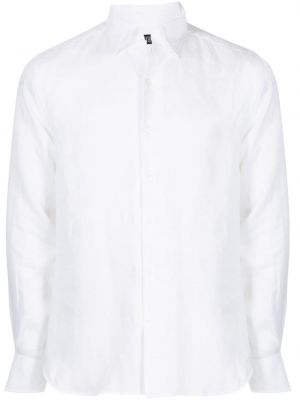 Lniana koszula Man On The Boon. biała