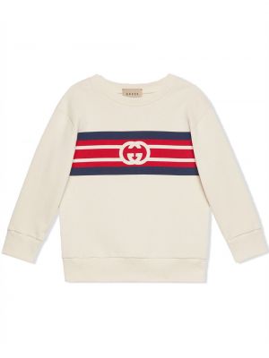 Hettegenser for jenter Gucci Kids hvit