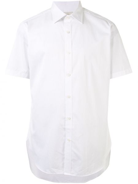 Camisa con botones button down de plumas Kent & Curwen blanco