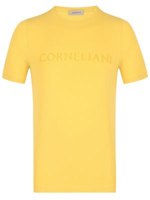 Футболка Corneliani желтая