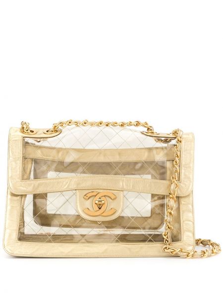 Bolsa de hombro Chanel Pre-owned dorado