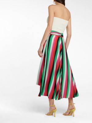 Pruhované midi sukně Diane Von Furstenberg