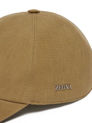 Lniana czapka z daszkiem Zegna