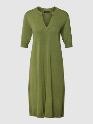 Sukienka z dekoltem w serek Repeat zielona