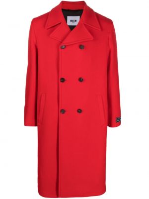 Kabát Msgm červená
