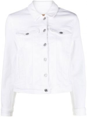 Veste en jean 7 For All Mankind blanc