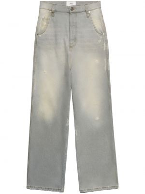 Jeans baggy Ami Paris grigio