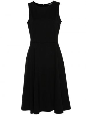 Αμάνικη μίντι φόρεμα Lauren Ralph Lauren μαύρο