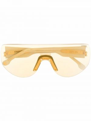 Oversized slnečné okuliare Carrera žltá