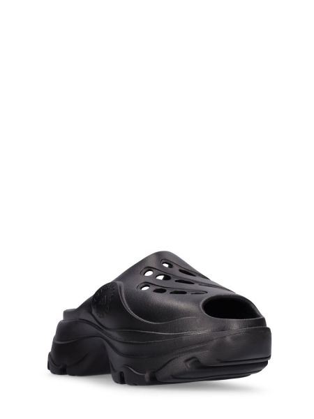 Sandále na platforme Adidas By Stella Mccartney čierna