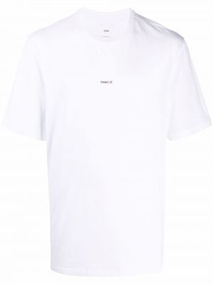Camiseta de cuello redondo Oamc blanco