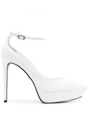 Полуотворени обувки Andrea Bogosian бяло