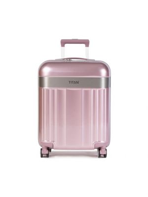 Bőrönd Titan rózsaszín