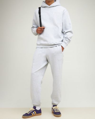 Bavlněné sportovní kalhoty Adidas Originals šedé