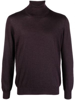 Кашмирен пуловер Barba виолетово