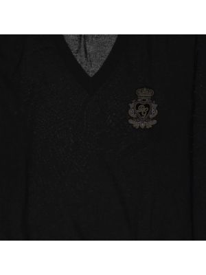 Jersey de algodón de tela jersey Dolce & Gabbana negro