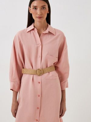 Платье-рубашка Imperial розовое