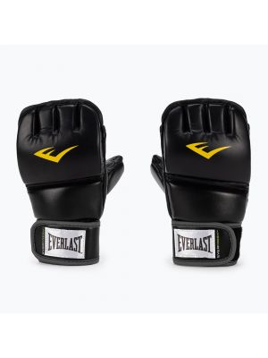 Rękawice grapplingowe z kciukiem męskie EVERLAST MMA Gloves czarne EV7562 | WYSYŁKA W 24H | 30 DNI NA ZWROT