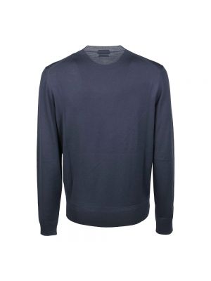 Suéter de lana merino de punto Tom Ford azul