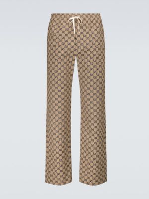 Pantalon en coton Gucci