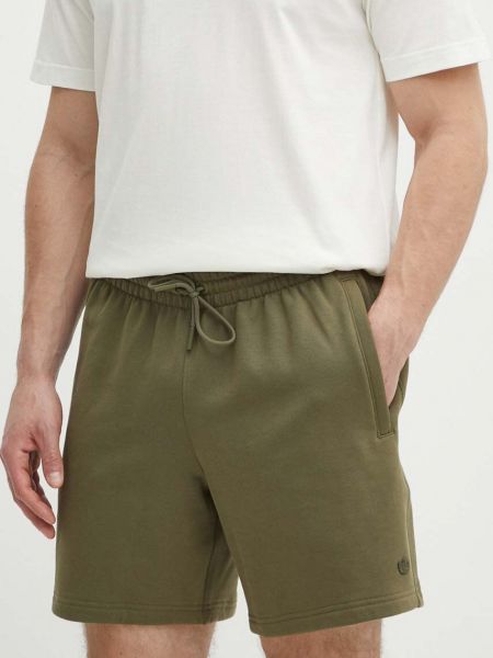 Pamučne kratke hlače Adidas Originals zelena