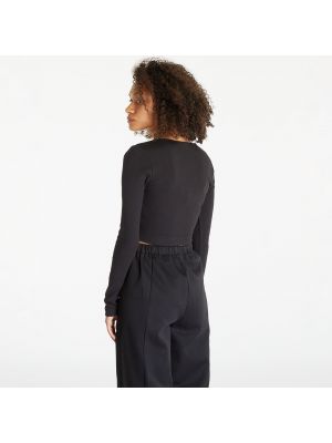 Μακρυμάνικα skinny τζιν σε στενή γραμμή Calvin Klein μαύρο